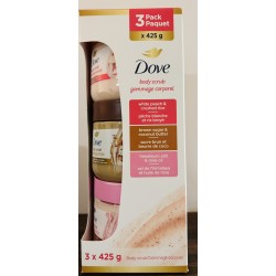 Dove - Gommage corporel, Pack 3 x 425 g