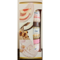 Dove - Gommage corporel, Pack 3 x 425 g