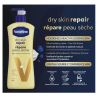 Vaseline - Lotion Répare-peau sèche, Pack 3 x 600 ml
