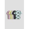 Lot de 5 T-shirts en jersey de coton doux -Enfant