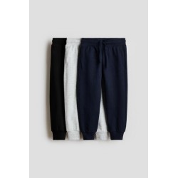 Lot de 3 Pantalons de jogging en jersey de coton doux - Enfant