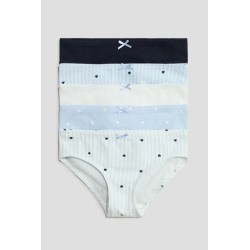Lot de 5 Culottes en jersey de coton - Fille