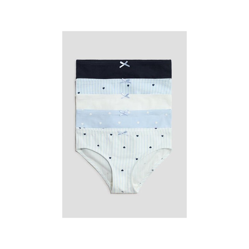 Lot de 5 Culottes en jersey de coton - Fille