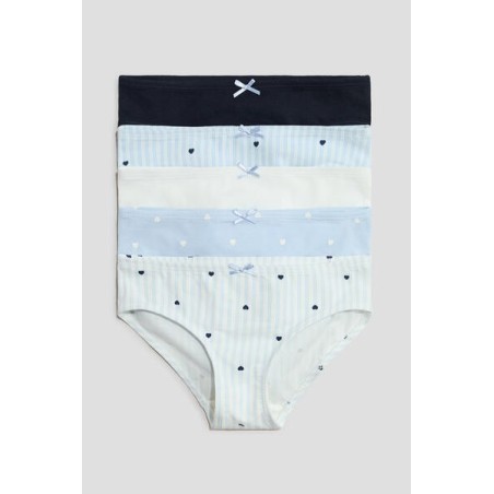 Lot de 5 Culottes en jersey de coton - Fille