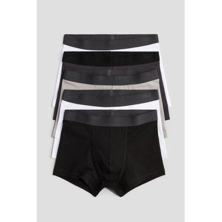 Lot de 5 Caleçons boxeurs en jersey de coton - Enfant