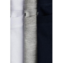 Lot de 3 T-shirts en jersey de coton doux - Enfant