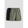 Lot de 2 Short cargo au genou en sergé de coton - Enfant