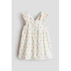 Robe de longueur genou en tissu de coton aérien - Enfant