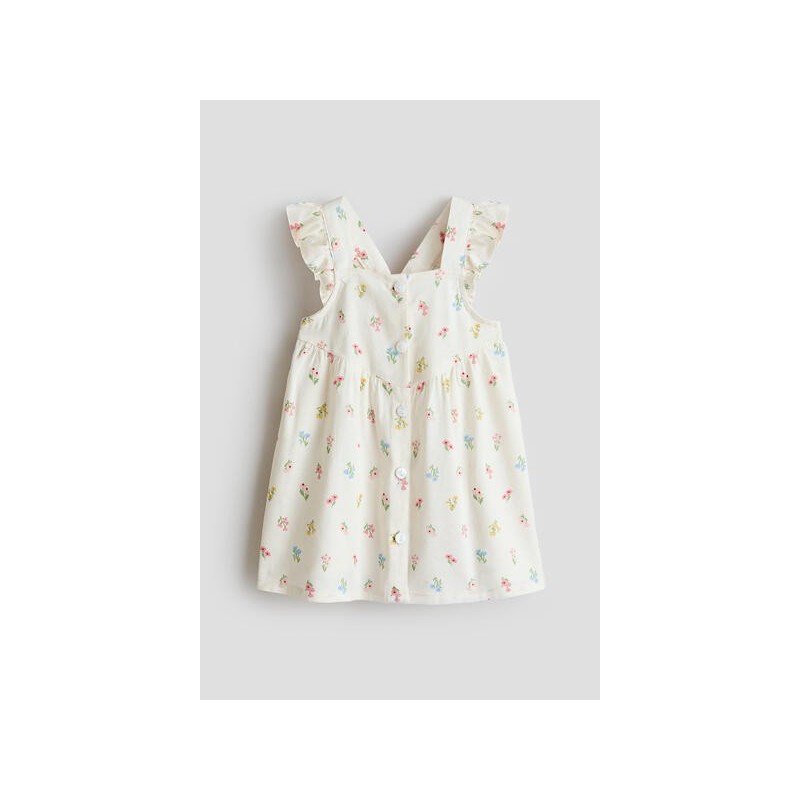 Robe de longueur genou en tissu de coton aérien - Enfant