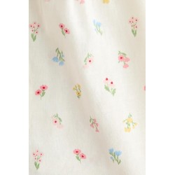 Robe de longueur genou en tissu de coton aérien - Enfant