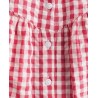 Robe de longueur genou en tissu de coton aérien - Enfant