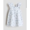 Robe de longueur genou en tissu de coton aérien - Enfant