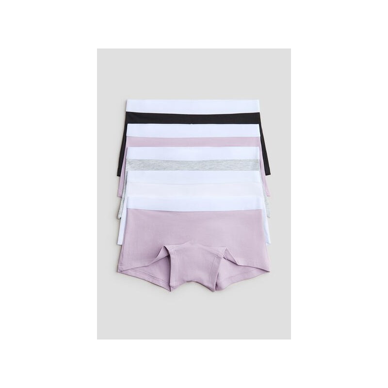 Lot de 5 Caleçons boxeurs en jersey de coton - Fille