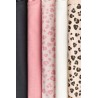 Lot de 5 T-shirts en jersey de coton doux - Fille