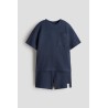 Ensemble en jersey de coton gaufré - Enfant