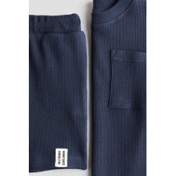 Ensemble en jersey de coton gaufré - Enfant