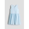 Robe sans manches en crépon de coton aérien - Enfant