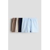 Lot de 4 Shorts en jersey de coton doux - Enfant
