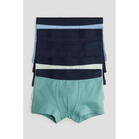 Lot de 5 Boxers en jersey de coton - Enfant