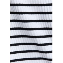 Débardeur en jersey de coton côtelé - Fille