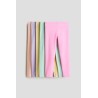 Lot de 5 Leggings en jersey de coton doux avec élastique à la taille - Enfant