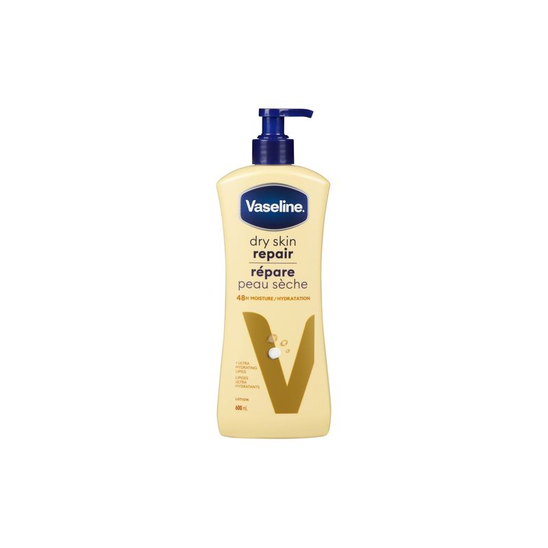 Vaseline - Lotion Répare-peau sèche, 1 x 600 ml - Détail