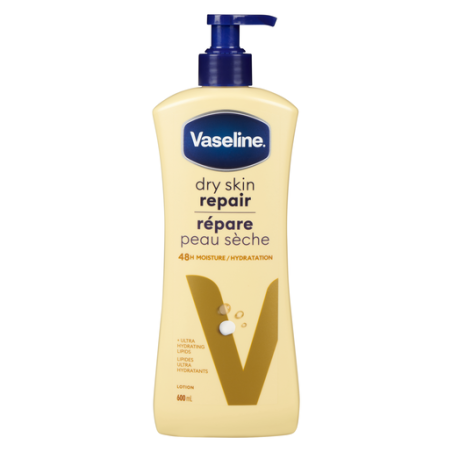 Vaseline - Lotion Répare-peau sèche, 1 x 600 ml - Détail