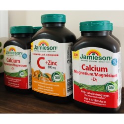 Jamieson C +Zinc 600mg avec 340 comprimés