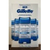 Gillette - Antisudorifique et désodorisant en gel transparent, Pack 5 x 108 g