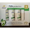 Dove Advanced Care - Antisudorifiques - Pack 4 Protection 72h