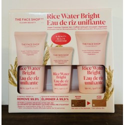 The Face Shop - Eau de riz unifiante coffret soins de la peau coréens unifiants et hydratants